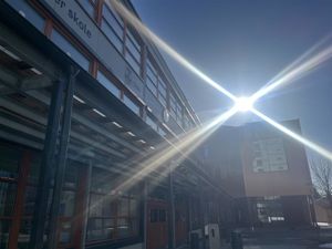 Hovedinngang Hovseter skole