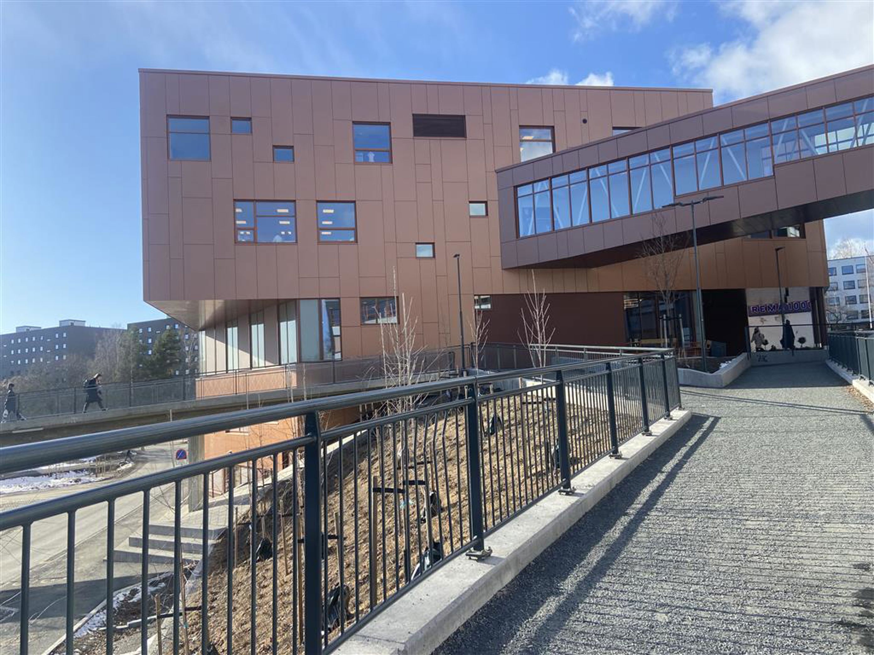 Foto: Marie Gangbro og nybygg